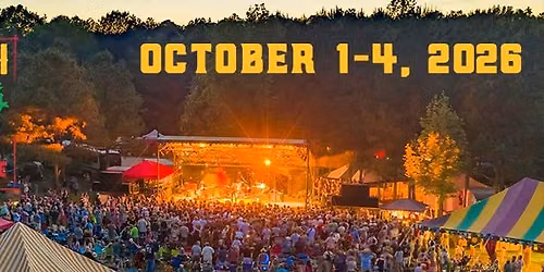 22nd Annual Fall Shakori Hills GrassRoots Festival of Music & Dance - October 1-4, 2026