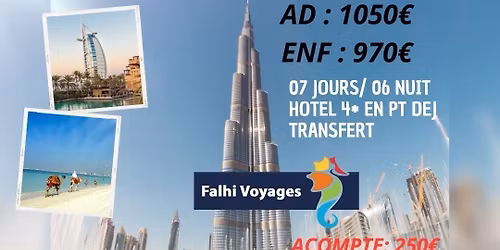 Duba\u00ef en vacances 