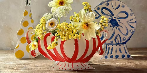 Power Hour: Painted Paper Vases & Blooms