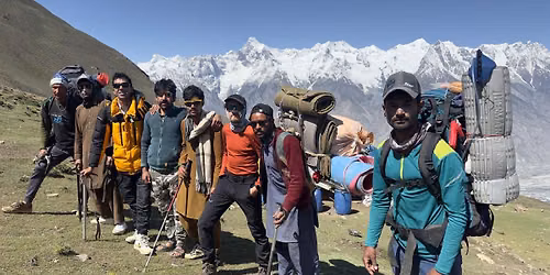 Khosargang Peak summit