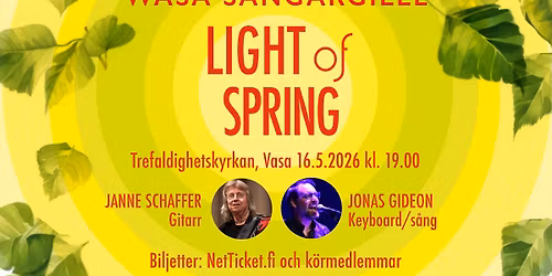 Light of Spring med Janne Schaffer och Jonas Gideon