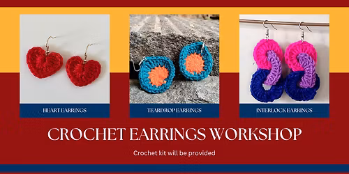 Crochet Earrings Workshop