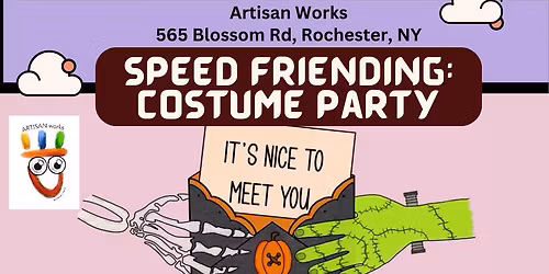 Speed Friending: Costume Party