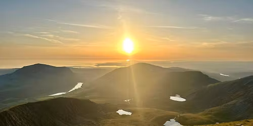 Snowdon Sunset - Watkin path 