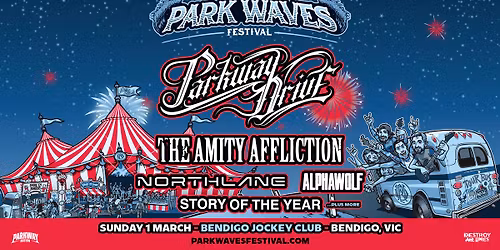Park Waves \/\/ Bendigo VIC \/\/ Bendigo Jockey Club \/\/ 16+
