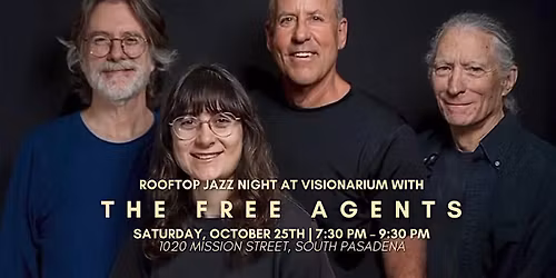 \u2728 Rooftop Jazz Night with The Free Agents \u2728