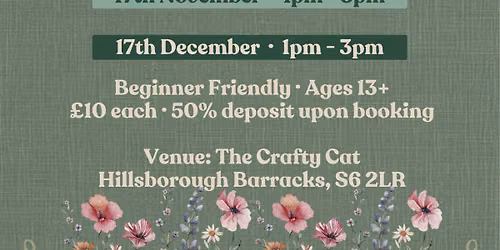 Samantha\u2019s Embroidery Classes 