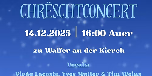 Chr\u00ebschtconcert 2025