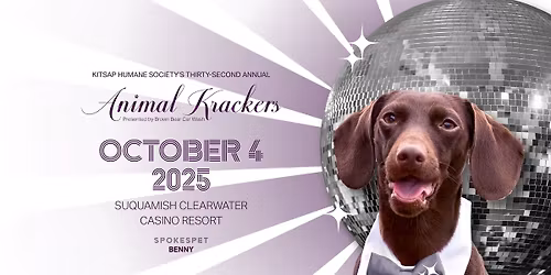 32nd Annual Animal Krackers Gala: Presented by Brown Bear Car Wash | Oct 4, 2025