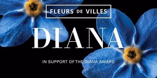 World Premiere: Fleurs de Villes DIANA in support of The Diana Award