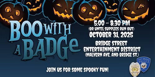 Boo with a Badge