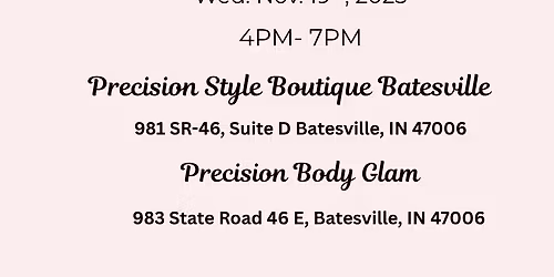 Precision\u2019s Holiday Glam and Shop 2025