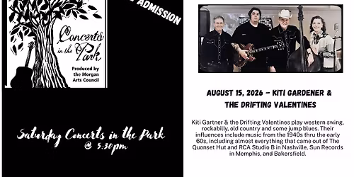MAC Music: Kiti Gardener & The Drifting Valentines