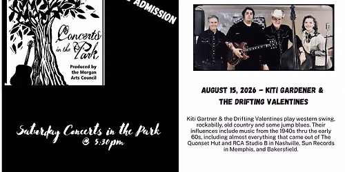 MAC Music: Kiti Gardener & The Drifting Valentines