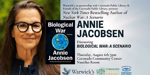 Annie Jacobsen discussing BIOLOGICAL WAR