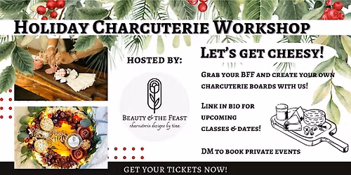 Holiday Charcuterie Wreath Workshop