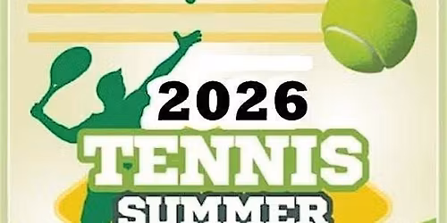 Game. Set. Summer! Summer Tennis! Designed for students 13 & Up.
