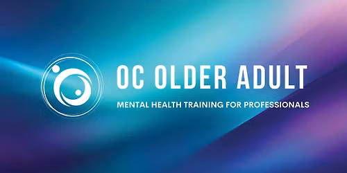 2025 Older Adult Mental Health Training