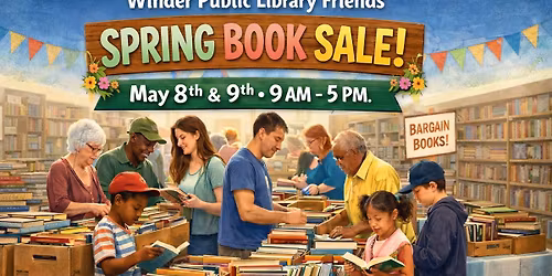Winder Public Library Friends Book Sale