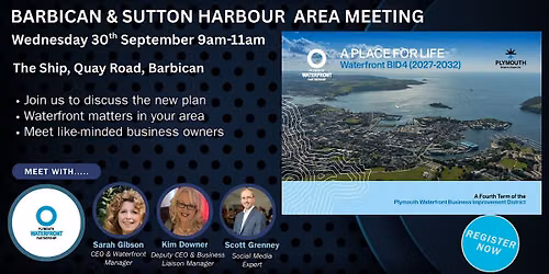 PLYMOUTH WATERFRONT PARTNERSHIP - A FOURTH TERM