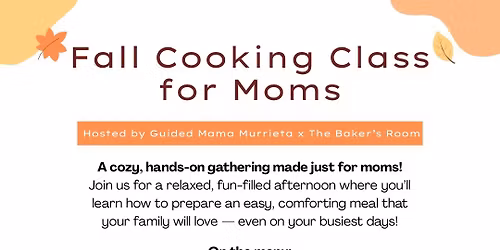 Fall Cooking Class