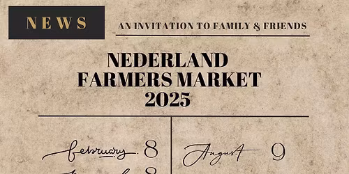 Nederland Farmers Market