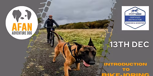 Introduction to Bikejoring & Dog Scootering