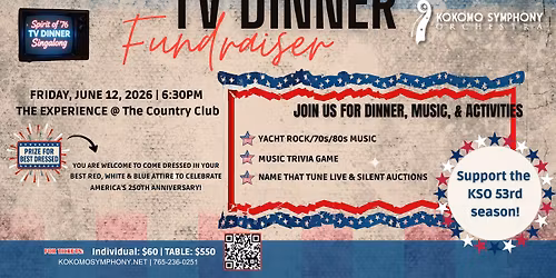 8th Annual TV Dinner Fundraiser
