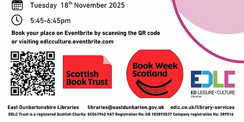 William Patrick Library Talks: Book Week Scotland - Pat Feehan