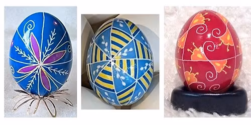 Snowflake Pysanka Workshop with Basia Andrusko