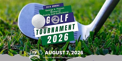 2026 George A. Pegues Memorial Family Self-Sufficiency Golf Tournament