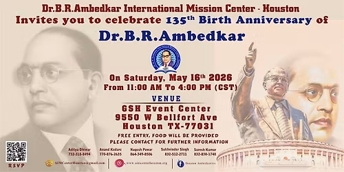 Dr. B. R. Ambedkar 135th Birth Anniversary 2026