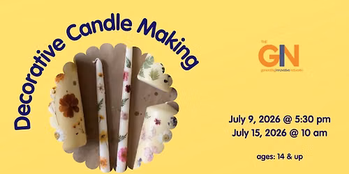 Decorative Candle Making Workshop