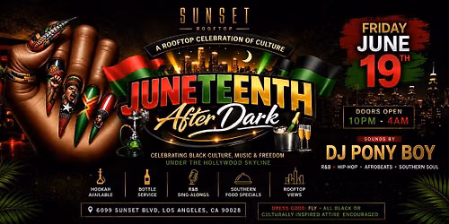 Juneteenth After Dark - Rooftop Party