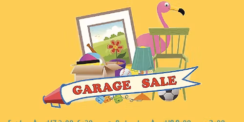 Garage Sale Fundraiser!