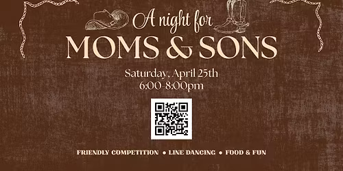 A Night for Moms and Sons