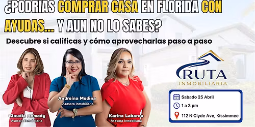\u00bfPodr\u00edas comprar casa en Florida con ayudas\u2026 y aun no lo sabes?