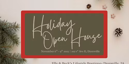Elle & Beck's Holiday Open House
