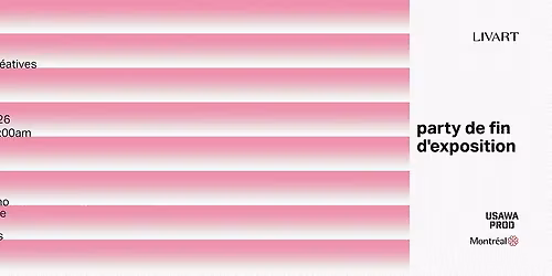 PARTY DE FIN D'EXPOSITION