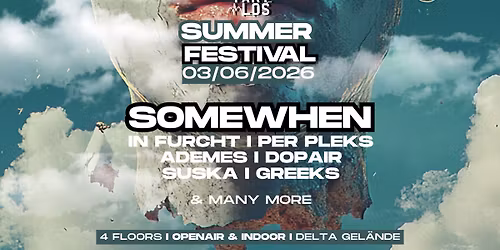 TAKTLOS  \u2022 SUMMER FESTIVAL \u2022 OPENAIR & INDOOR \u2022 4 FLOORS