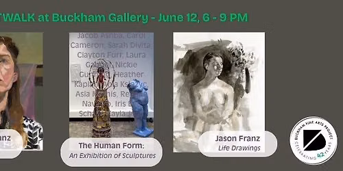 June ARTWALK at Buckham Gallery