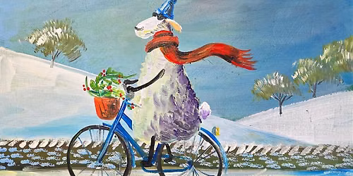 BURNLEY Paint Night - Winter Woolies