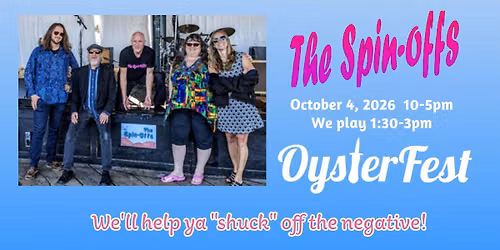 The Spin-offs at Oysterfest 2026