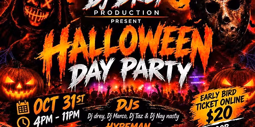 Dj Drey Production Halloween day party