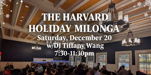 The Harvard Holiday Milonga