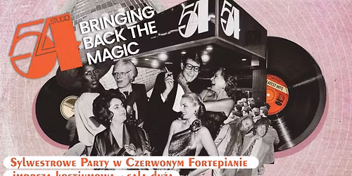 Sylwester w stylu disco :: Tribute to Studio 54 :: Sala du\u017ca