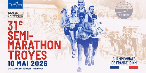 31e SEMI-MARATHON DE TROYES \ud83c\udfc3\u200d\u2642\ufe0f\ud83c\udfc3\u200d\u2640\ufe0f