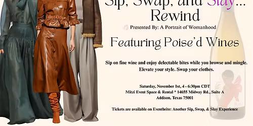 Another Sip, Swap & Slay Experience