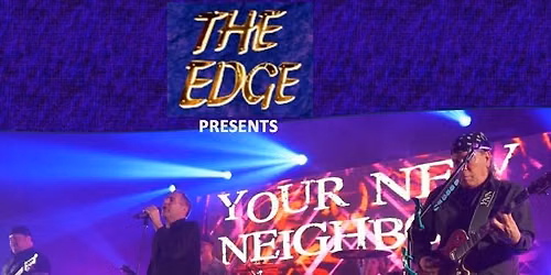 YOUR NEW NEIGHBORS returns to THE EDGE LOUNGE on SATURDAY, OCT. 24th