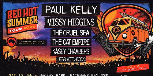 Red Hot Summer Tour - Batemans Bay 2026 - Bus Transfers